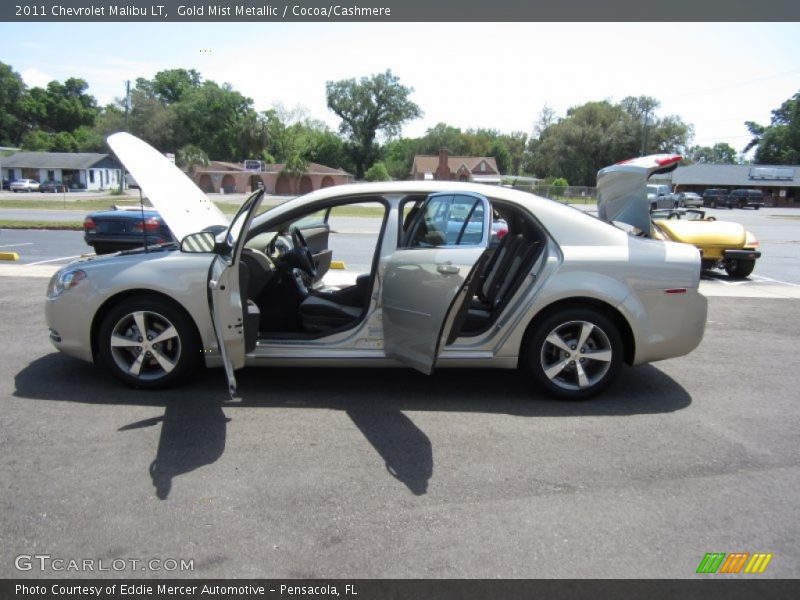 Gold Mist Metallic / Cocoa/Cashmere 2011 Chevrolet Malibu LT