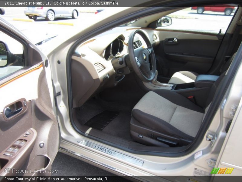Gold Mist Metallic / Cocoa/Cashmere 2011 Chevrolet Malibu LT