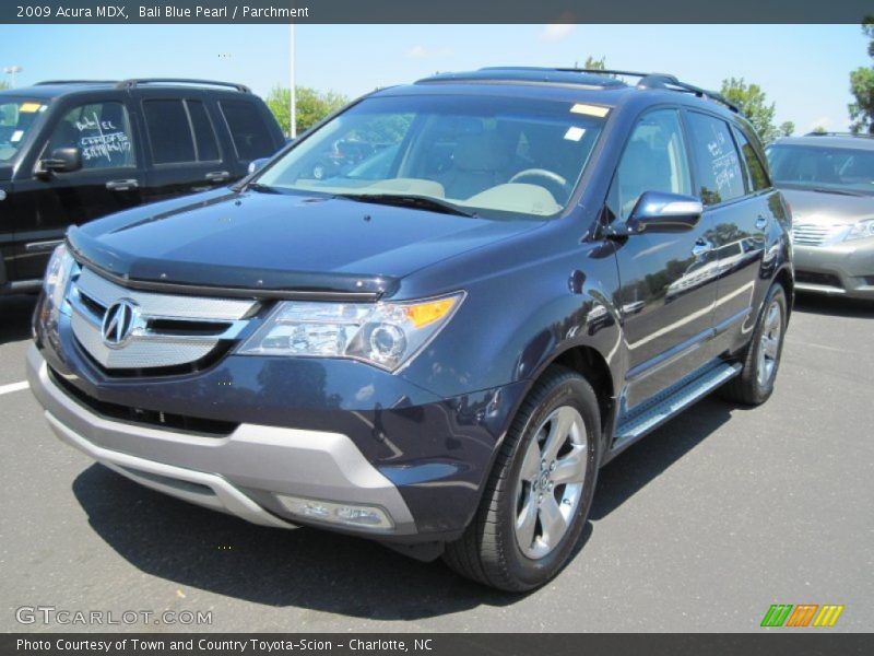 Bali Blue Pearl / Parchment 2009 Acura MDX