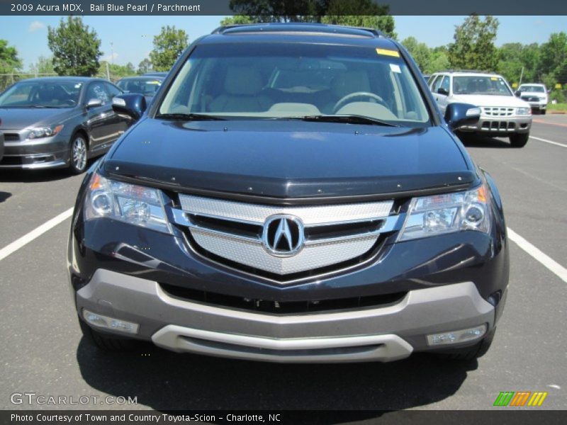 Bali Blue Pearl / Parchment 2009 Acura MDX