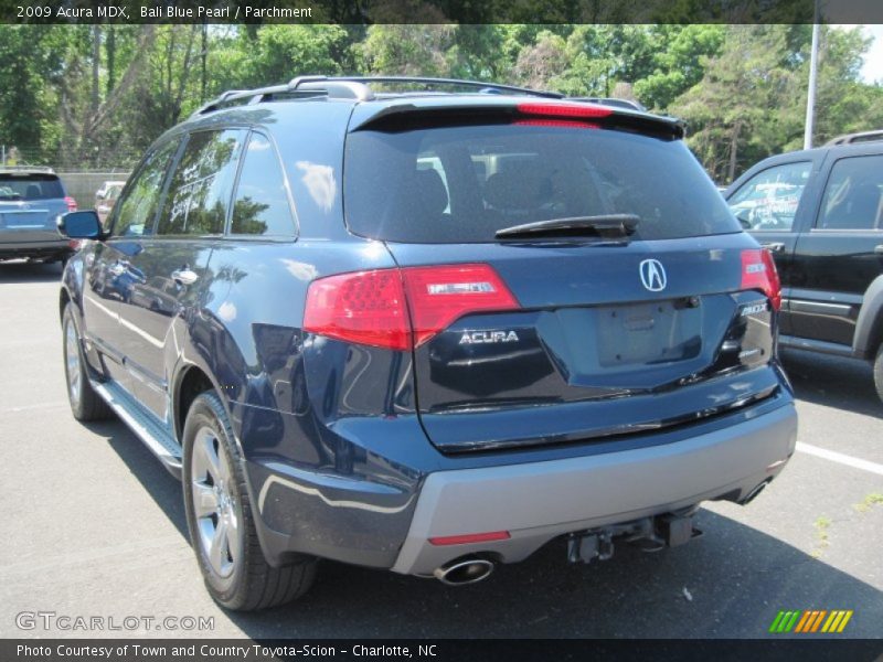 Bali Blue Pearl / Parchment 2009 Acura MDX