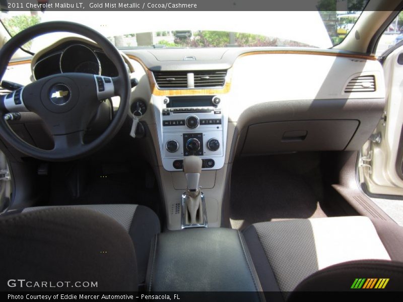 Gold Mist Metallic / Cocoa/Cashmere 2011 Chevrolet Malibu LT