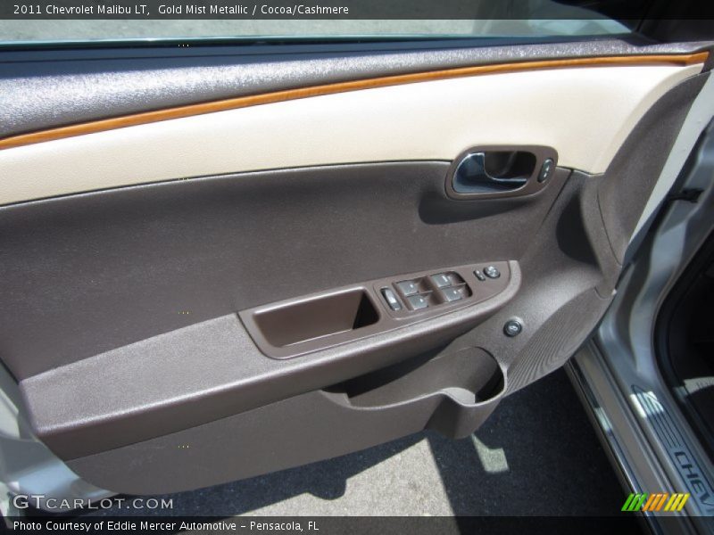 Gold Mist Metallic / Cocoa/Cashmere 2011 Chevrolet Malibu LT