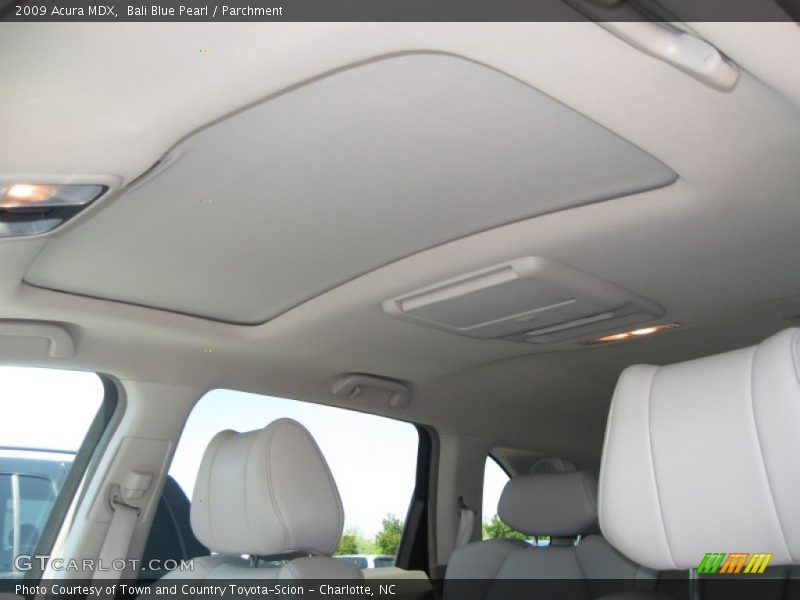 Bali Blue Pearl / Parchment 2009 Acura MDX