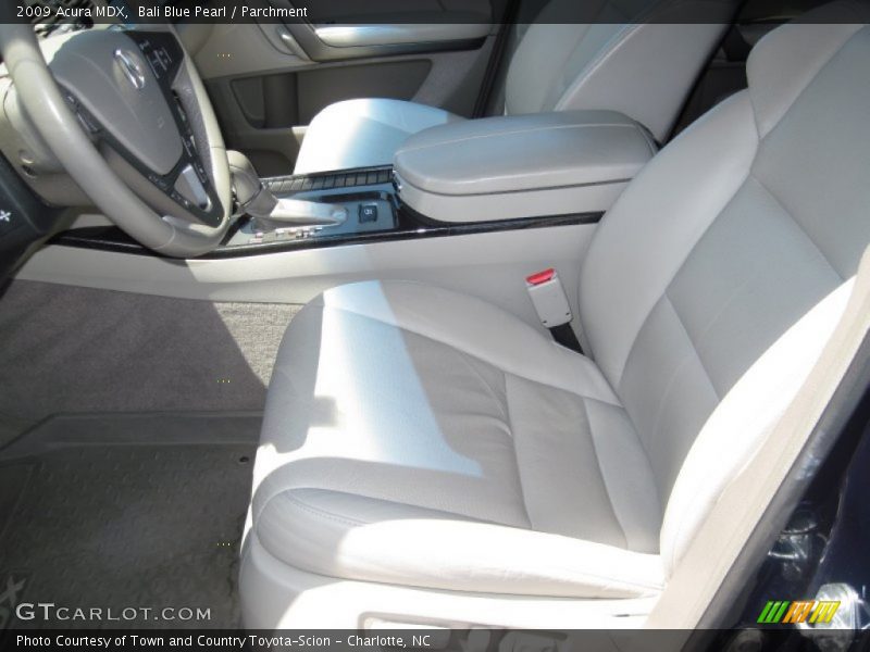 Bali Blue Pearl / Parchment 2009 Acura MDX