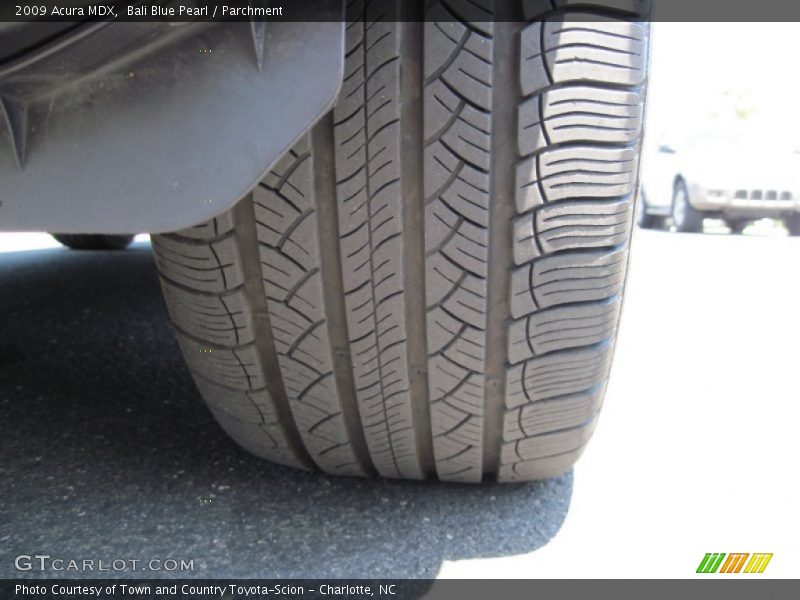 Bali Blue Pearl / Parchment 2009 Acura MDX