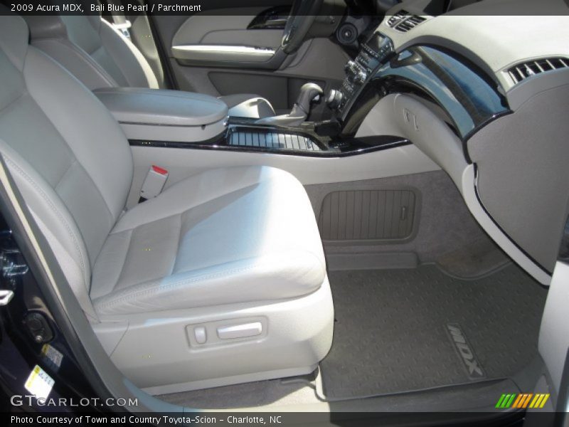 Bali Blue Pearl / Parchment 2009 Acura MDX