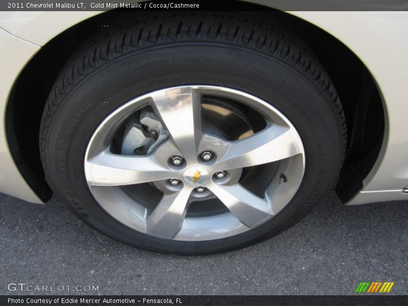 Gold Mist Metallic / Cocoa/Cashmere 2011 Chevrolet Malibu LT