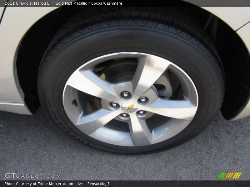 Gold Mist Metallic / Cocoa/Cashmere 2011 Chevrolet Malibu LT