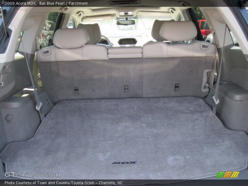Bali Blue Pearl / Parchment 2009 Acura MDX