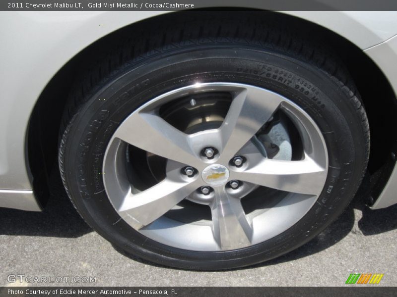 Gold Mist Metallic / Cocoa/Cashmere 2011 Chevrolet Malibu LT