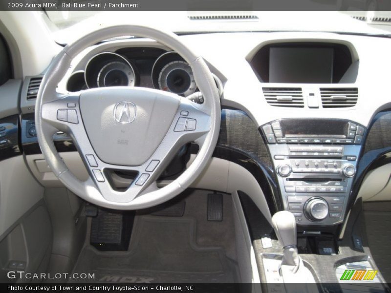 Bali Blue Pearl / Parchment 2009 Acura MDX