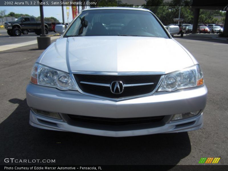 Satin Silver Metallic / Ebony 2002 Acura TL 3.2 Type S