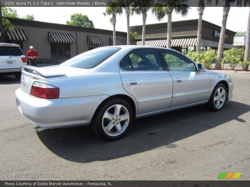 Satin Silver Metallic / Ebony 2002 Acura TL 3.2 Type S
