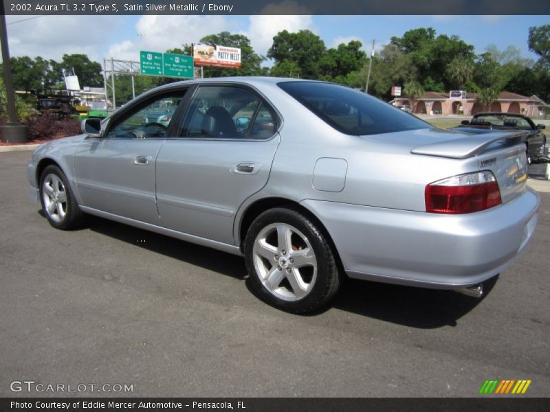 Satin Silver Metallic / Ebony 2002 Acura TL 3.2 Type S