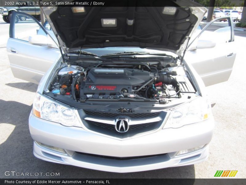 Satin Silver Metallic / Ebony 2002 Acura TL 3.2 Type S