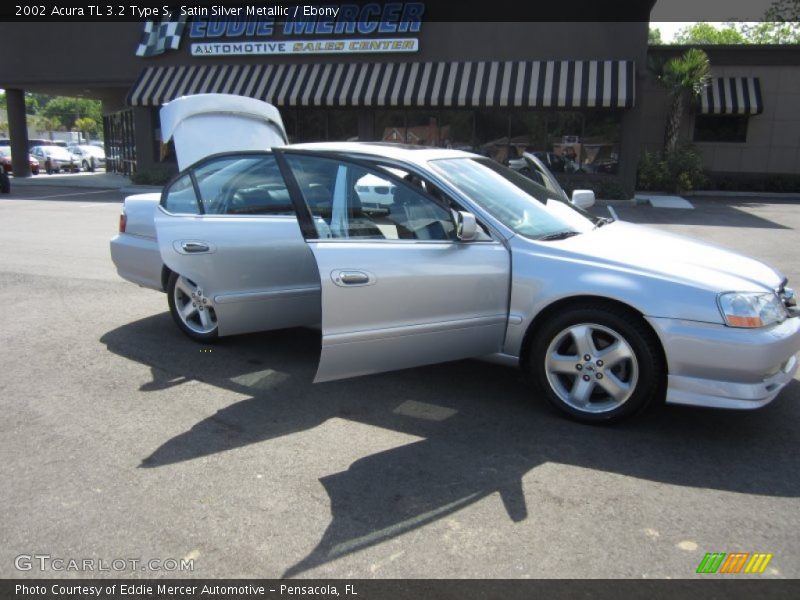Satin Silver Metallic / Ebony 2002 Acura TL 3.2 Type S