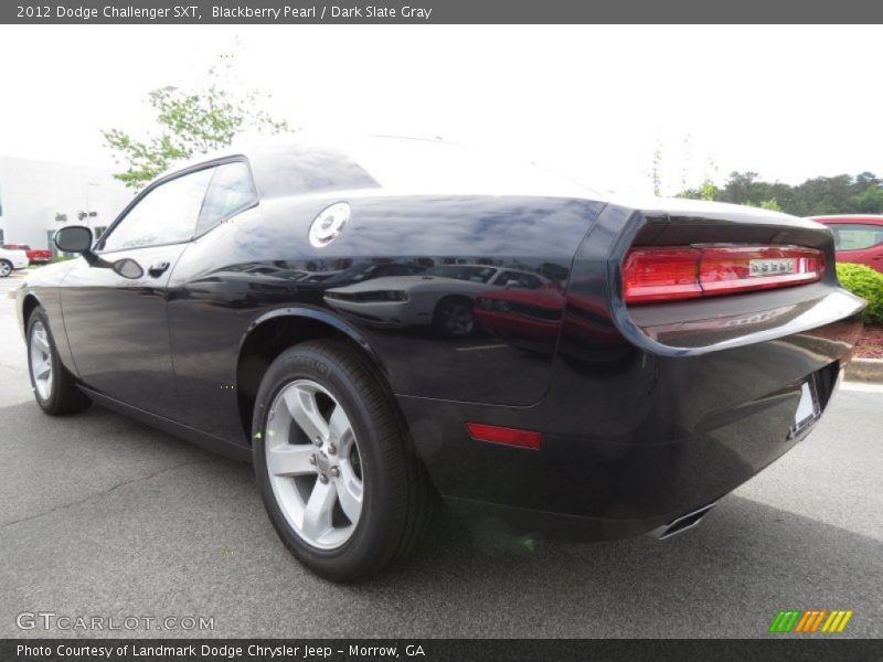 Blackberry Pearl / Dark Slate Gray 2012 Dodge Challenger SXT