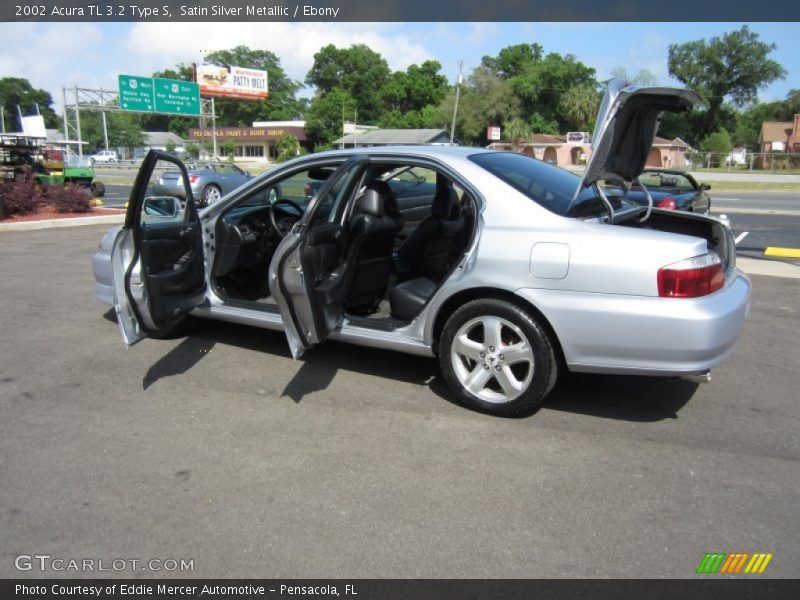 Satin Silver Metallic / Ebony 2002 Acura TL 3.2 Type S