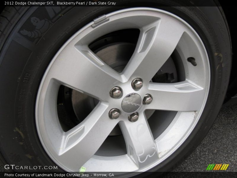 Blackberry Pearl / Dark Slate Gray 2012 Dodge Challenger SXT