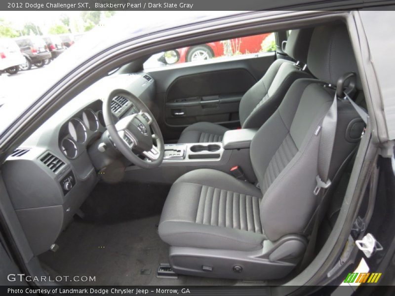 Blackberry Pearl / Dark Slate Gray 2012 Dodge Challenger SXT