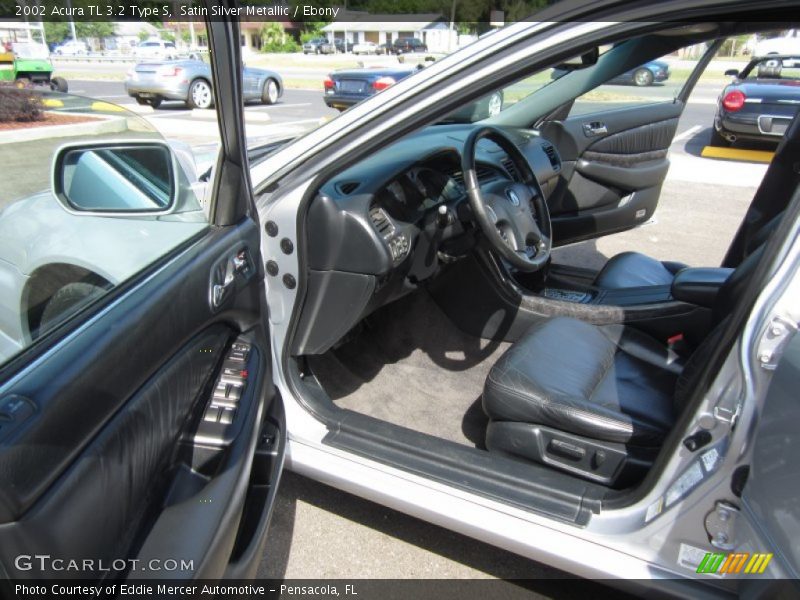 Satin Silver Metallic / Ebony 2002 Acura TL 3.2 Type S
