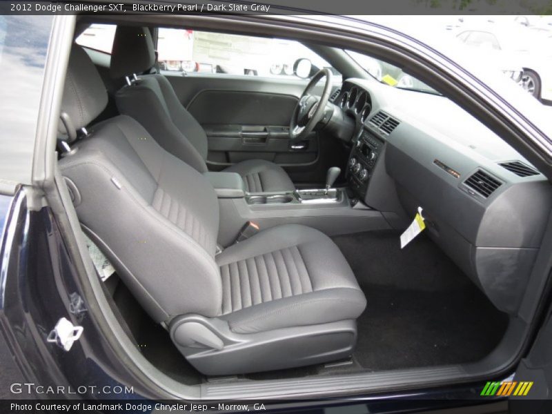 Blackberry Pearl / Dark Slate Gray 2012 Dodge Challenger SXT