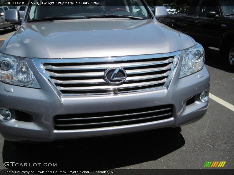 Twilight Gray Metallic / Dark Gray 2008 Lexus LX 570