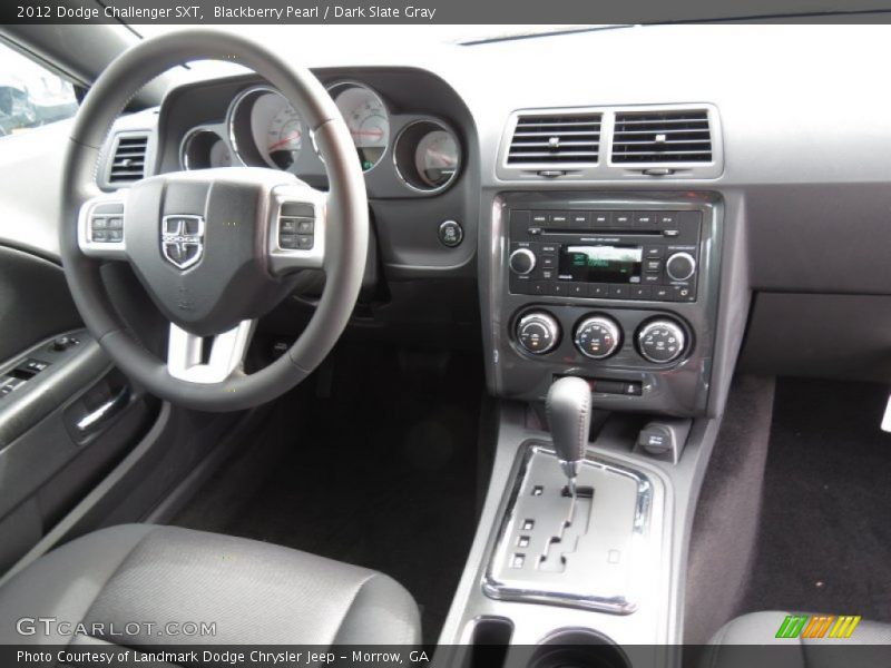 Blackberry Pearl / Dark Slate Gray 2012 Dodge Challenger SXT