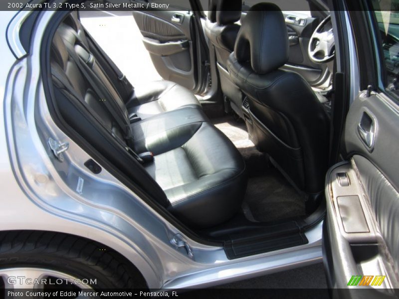 Satin Silver Metallic / Ebony 2002 Acura TL 3.2 Type S