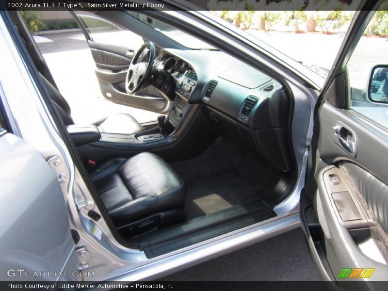 Satin Silver Metallic / Ebony 2002 Acura TL 3.2 Type S