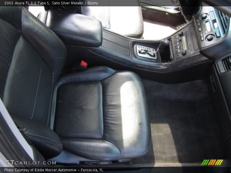Satin Silver Metallic / Ebony 2002 Acura TL 3.2 Type S