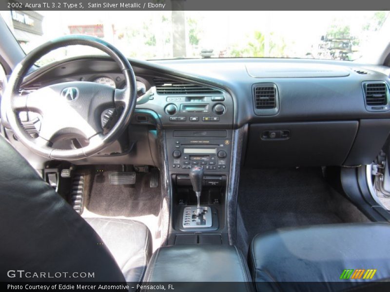 Satin Silver Metallic / Ebony 2002 Acura TL 3.2 Type S