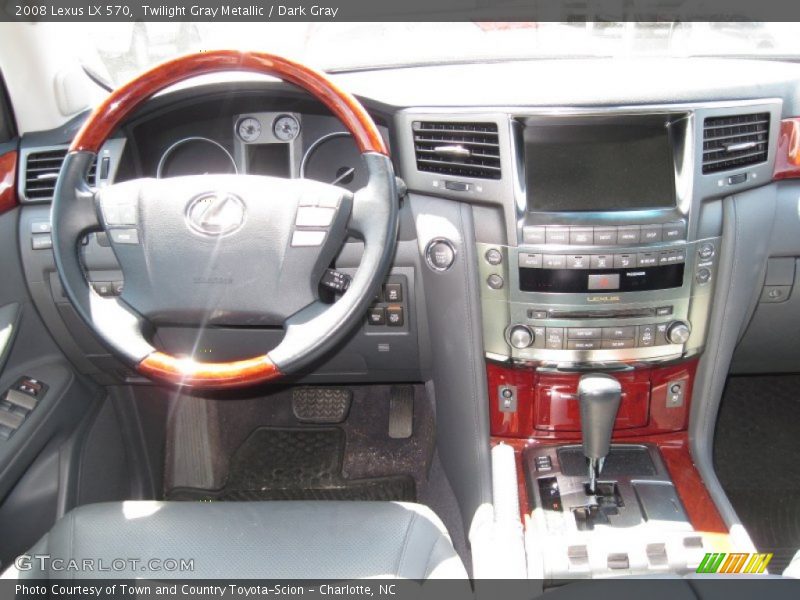 Twilight Gray Metallic / Dark Gray 2008 Lexus LX 570