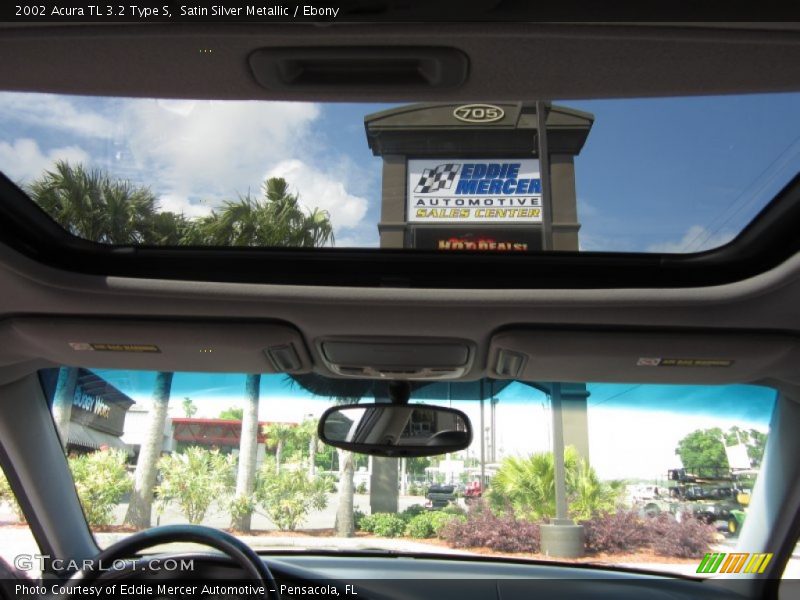 Satin Silver Metallic / Ebony 2002 Acura TL 3.2 Type S
