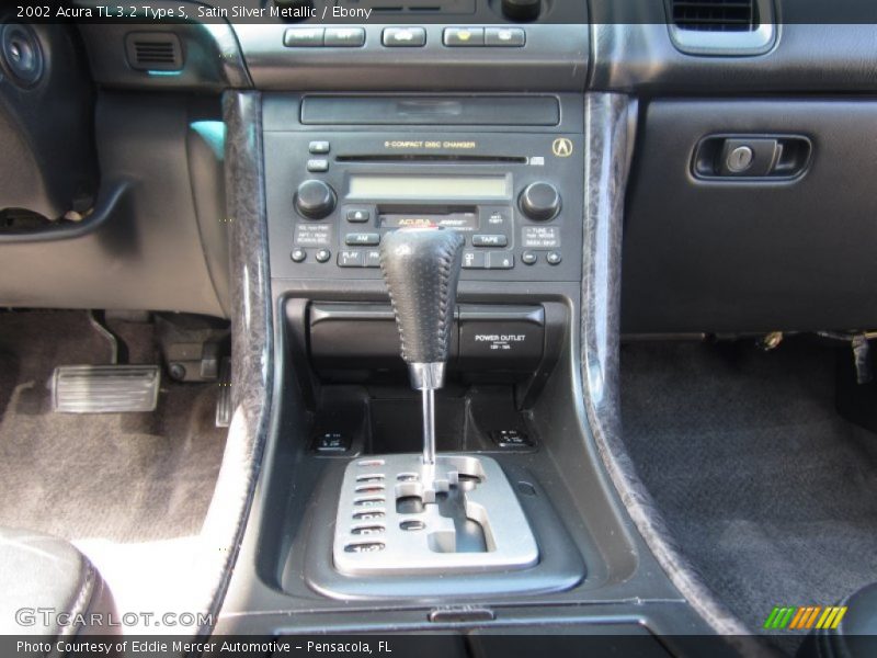 Satin Silver Metallic / Ebony 2002 Acura TL 3.2 Type S
