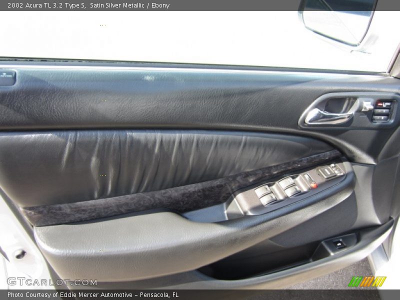 Satin Silver Metallic / Ebony 2002 Acura TL 3.2 Type S