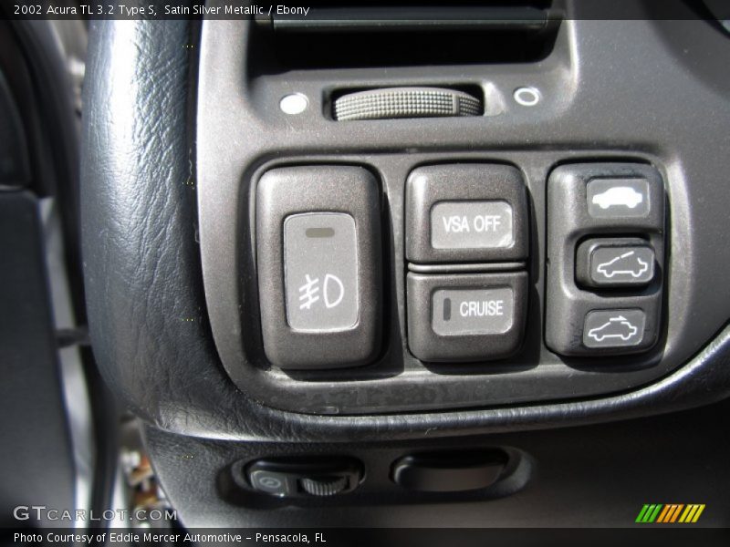 Satin Silver Metallic / Ebony 2002 Acura TL 3.2 Type S