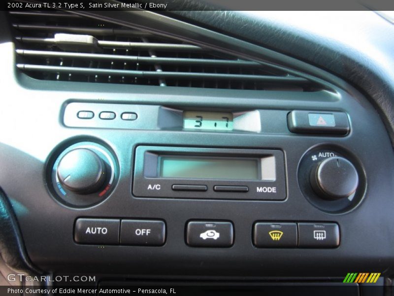 Satin Silver Metallic / Ebony 2002 Acura TL 3.2 Type S
