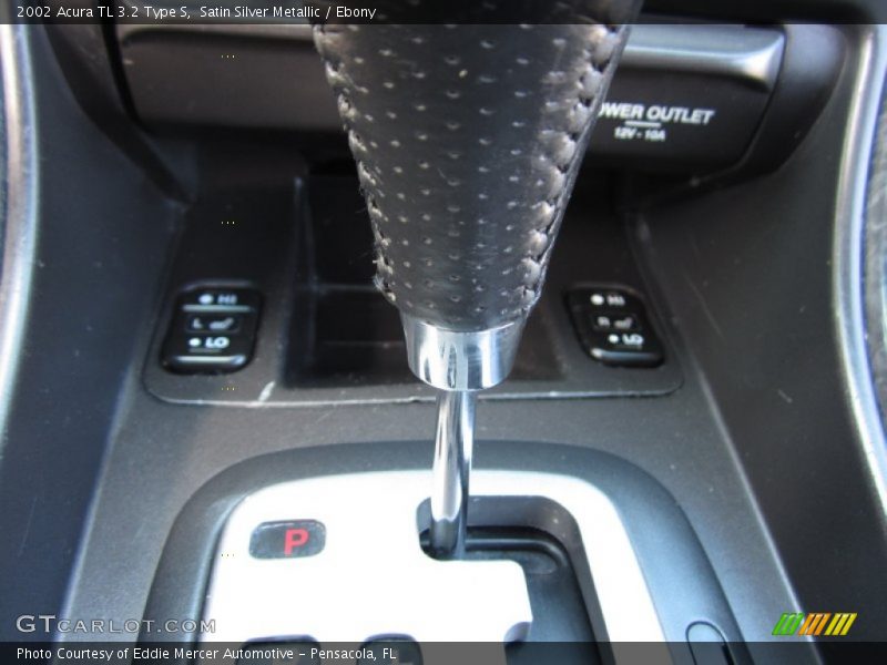 Satin Silver Metallic / Ebony 2002 Acura TL 3.2 Type S