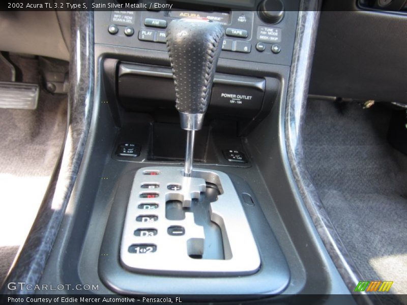 Satin Silver Metallic / Ebony 2002 Acura TL 3.2 Type S