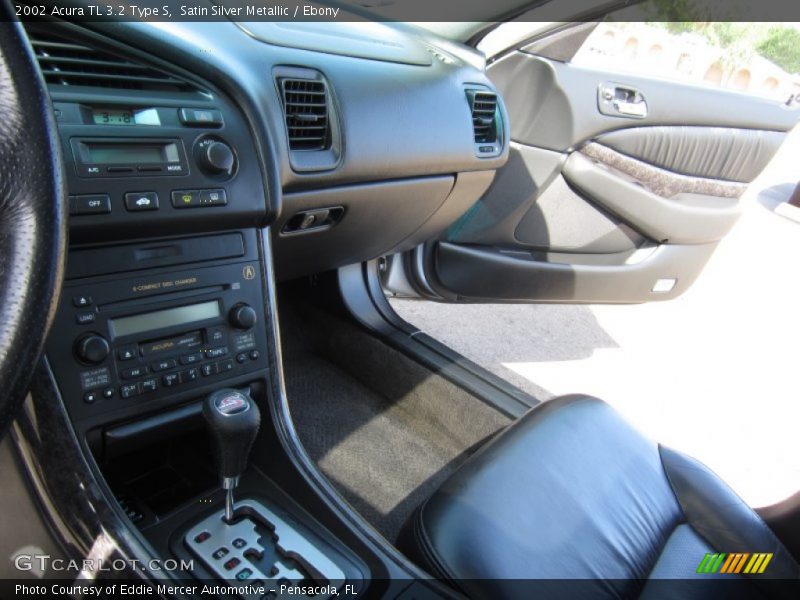 Satin Silver Metallic / Ebony 2002 Acura TL 3.2 Type S