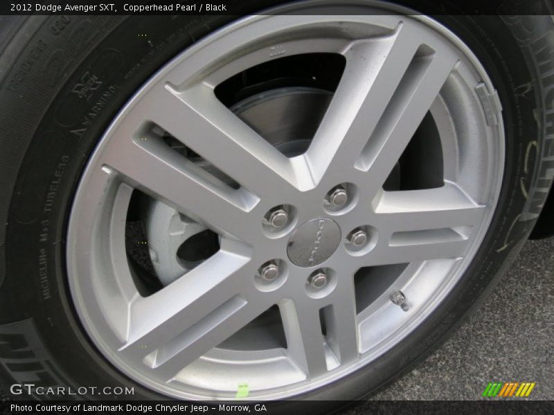 Copperhead Pearl / Black 2012 Dodge Avenger SXT