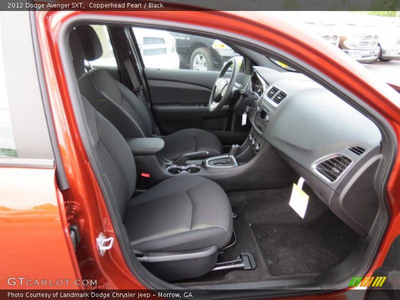 Copperhead Pearl / Black 2012 Dodge Avenger SXT