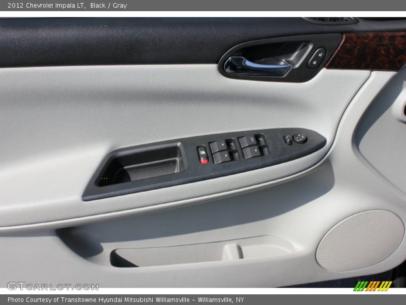 Black / Gray 2012 Chevrolet Impala LT
