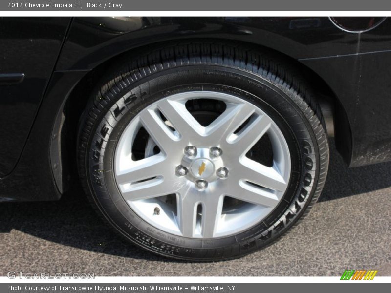 Black / Gray 2012 Chevrolet Impala LT