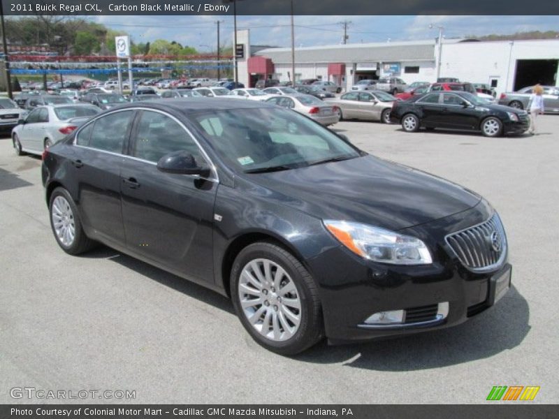 Carbon Black Metallic / Ebony 2011 Buick Regal CXL