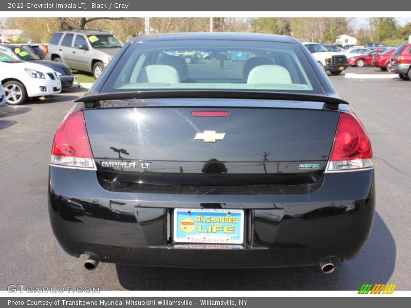 Black / Gray 2012 Chevrolet Impala LT