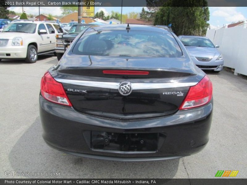 Carbon Black Metallic / Ebony 2011 Buick Regal CXL