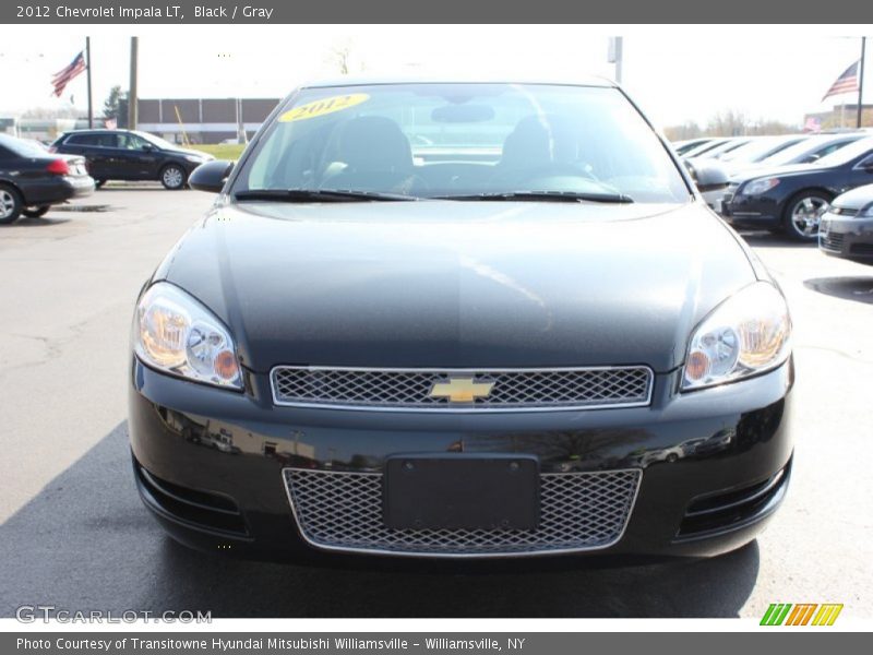 Black / Gray 2012 Chevrolet Impala LT